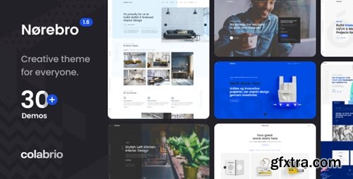 Themeforest - Norebro - Creative Portfolio Theme for Multipurpose Usage 20834703 v1.6.4