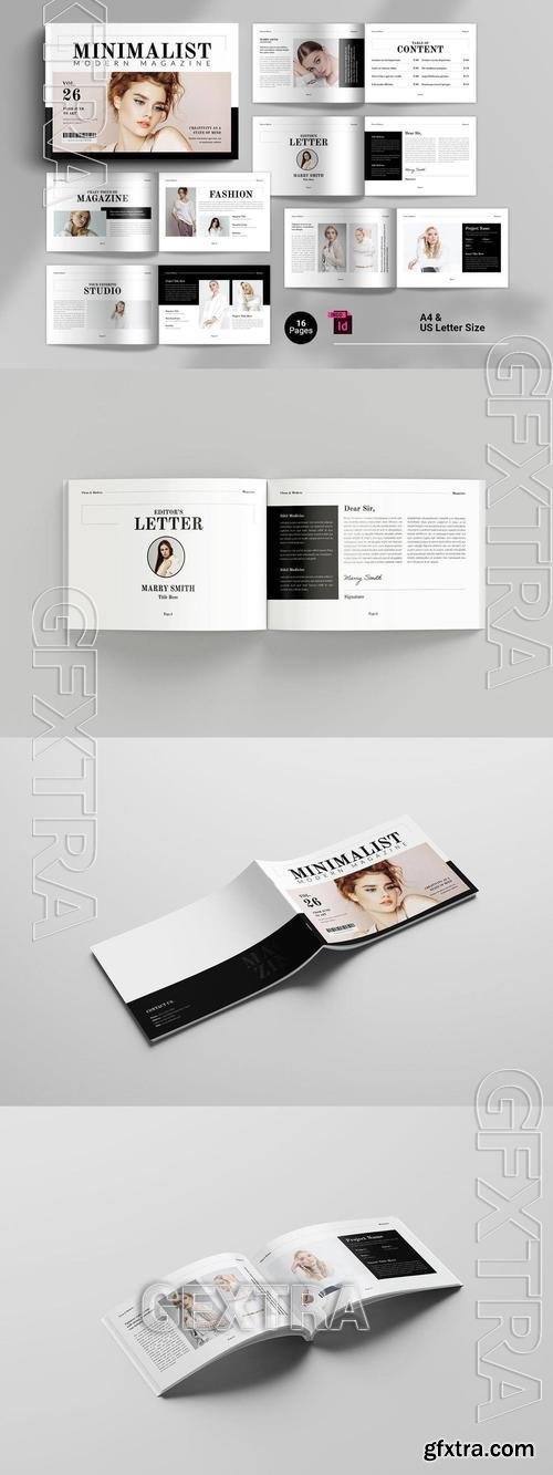 InDesign Magazine Landscape QWJPXC7