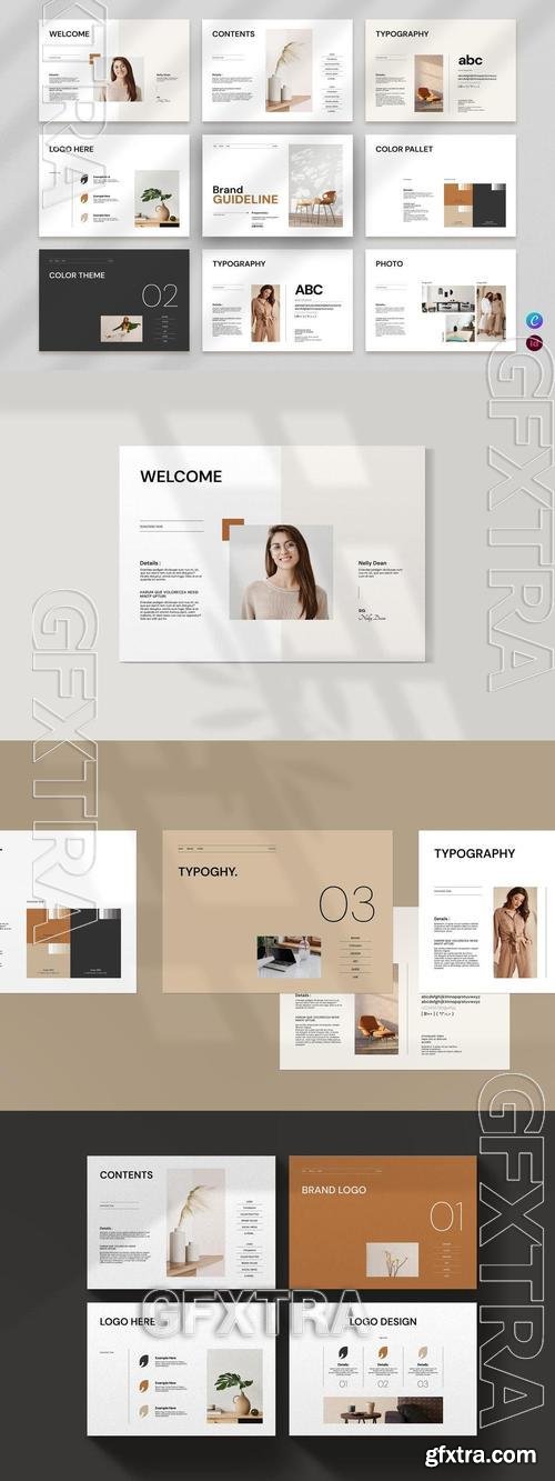 Brand Guideline Brochure Template CH5QUSX Brand Guideline Brochure Template CH5QUSX