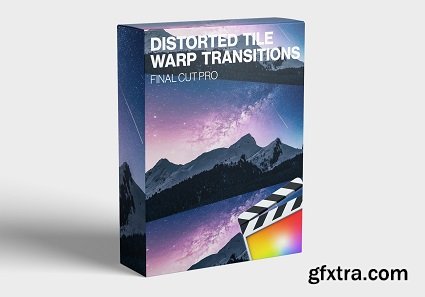 FCPX Full Access - Distorted Tile Warp Transitions