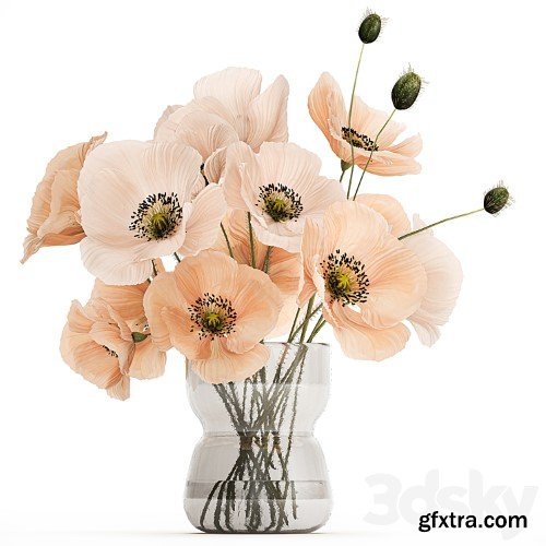 3dsky Pro - Flower bouquet. Set 463.