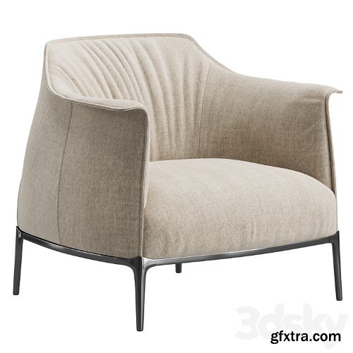 3dsky Pro - Archibald Armchair By Paltrona Frau