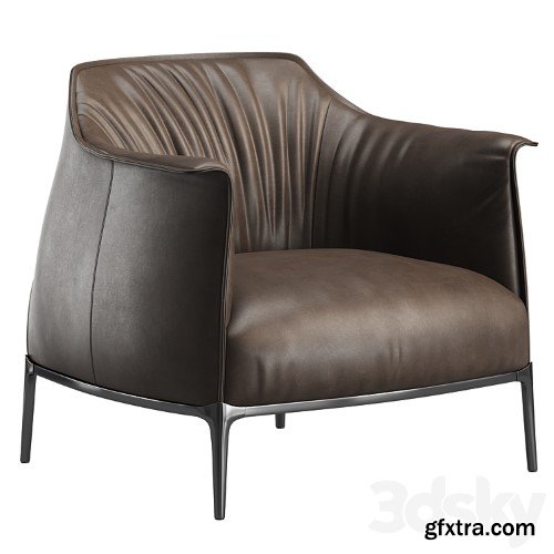 3dsky Pro - Archibald Armchair By Paltrona Frau