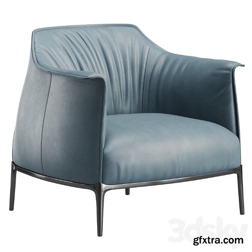 3dsky Pro - Archibald Armchair By Paltrona Frau