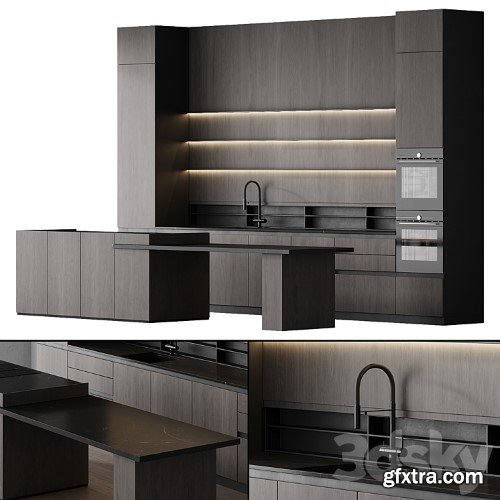 3dsky Pro - Modern style kitchen 006 | kitchen modern