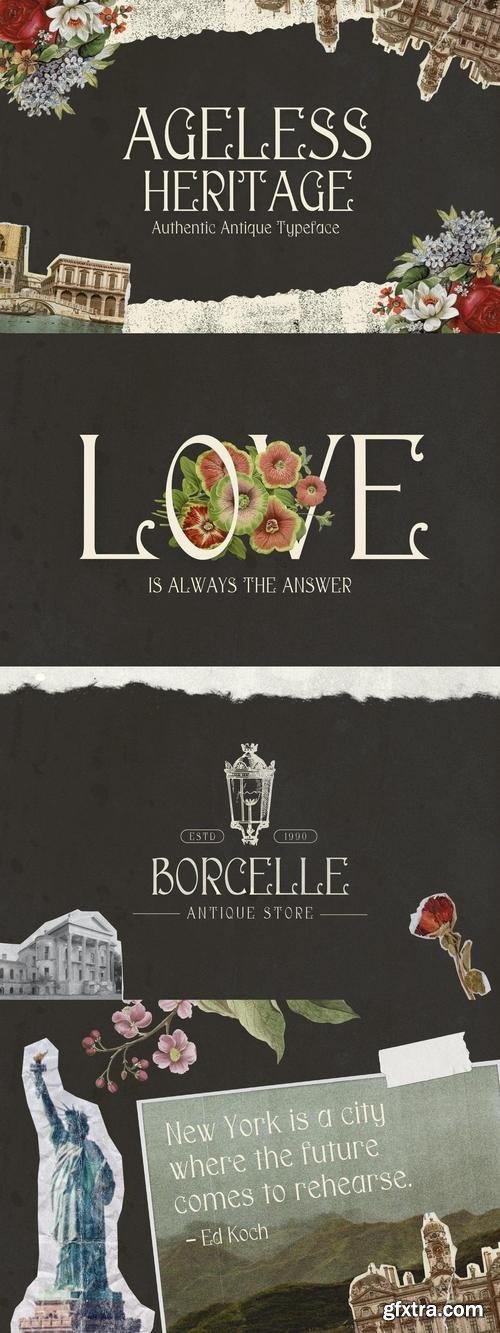 Ageless Heritage - Vintage Early 1900\'s Typeface