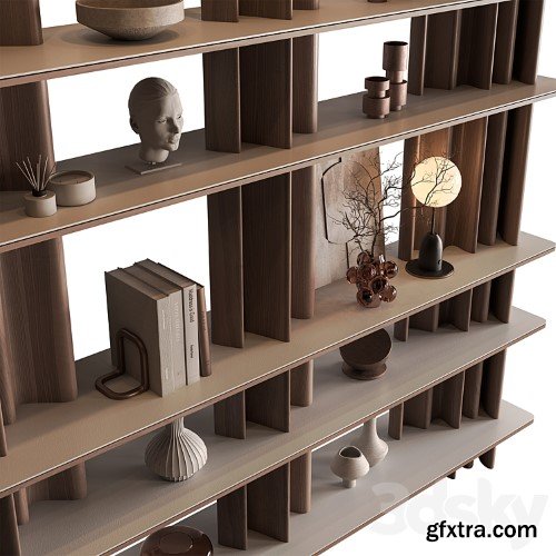 3dsky Pro - Shelves Decorative - Rack Set 23