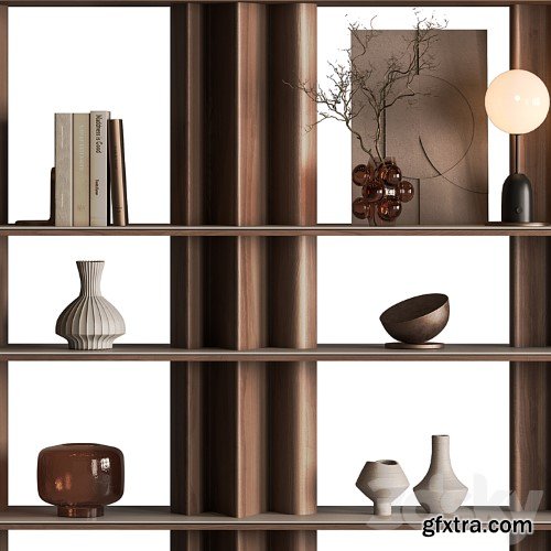 3dsky Pro - Shelves Decorative - Rack Set 23