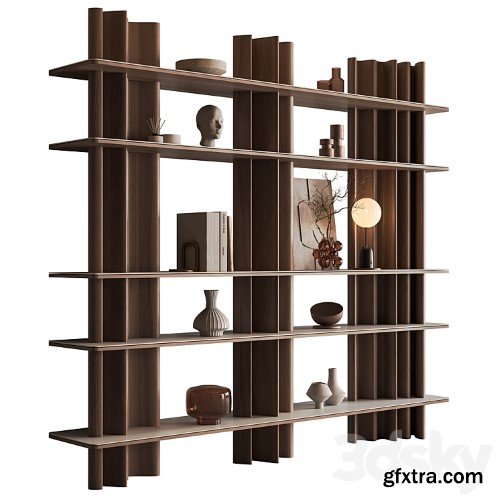 3dsky Pro - Shelves Decorative - Rack Set 23