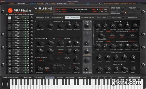 Aura Plugins Access Virus Editor v25.1.24