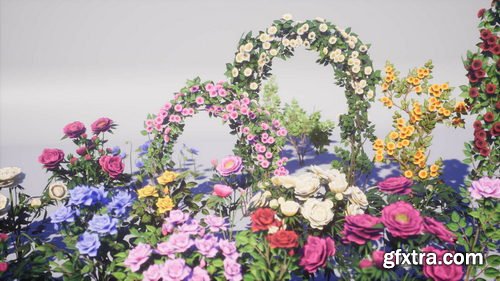 RenderHub - Flowers Pack 3D Model