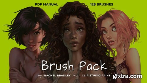 Artstation - Clip Studio Paint - Brush Pack by Rachel Bradley