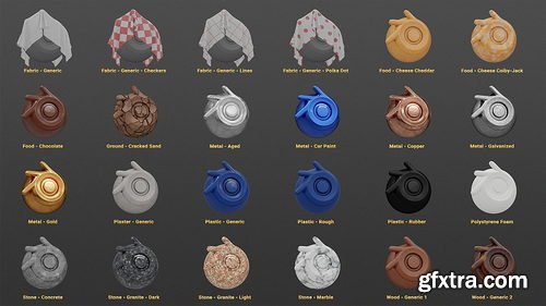 Blendermarket - Blender Procedural Shader Pack v4.2