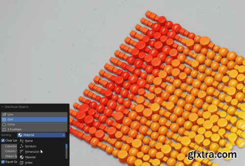 Blender Market - Blender Distribute & Sort Tool Addon 1.0.7