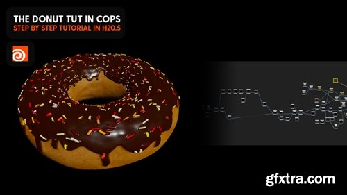 Cgside - The Donut Tutorial in Cops | Houdini 20.5