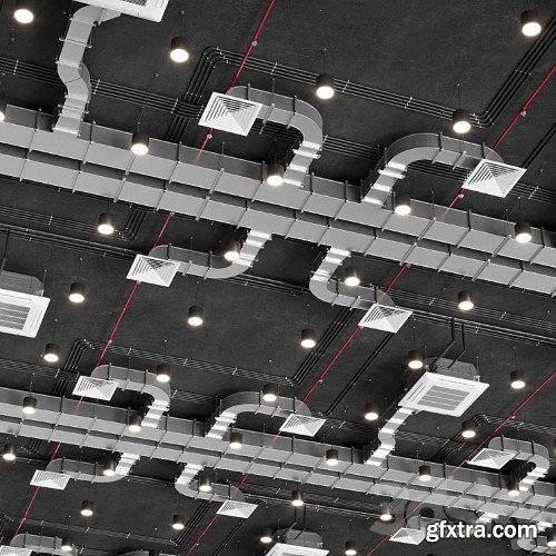 3dsky Pro - Ventilation system set 01