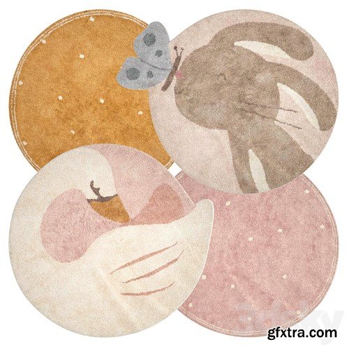 3dsky Pro - Kids Rugs set, Little Dutch