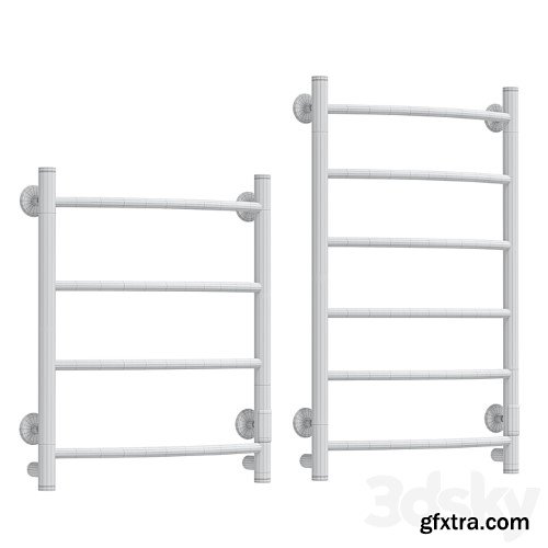 3dsky Pro - Electric towel warmer EWRIKA Safo PR1 80x50, black