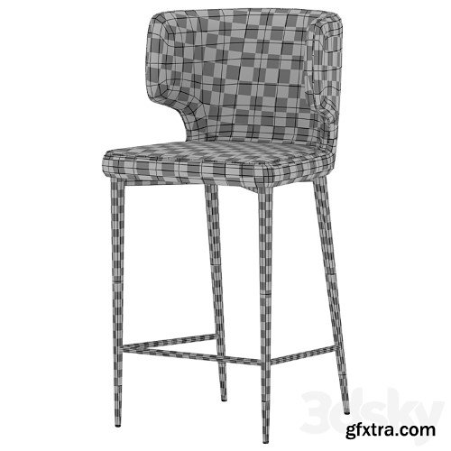3dsky Pro - Semi-bar chair Mateo from Stoolgroup