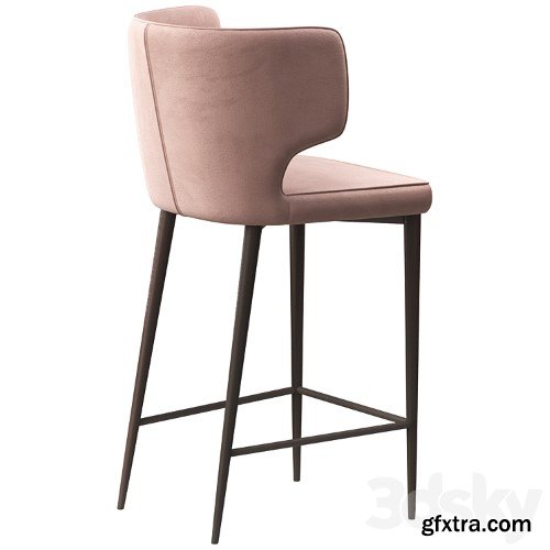 3dsky Pro - Semi-bar chair Mateo from Stoolgroup
