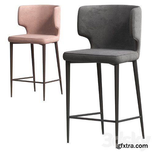 3dsky Pro - Semi-bar chair Mateo from Stoolgroup