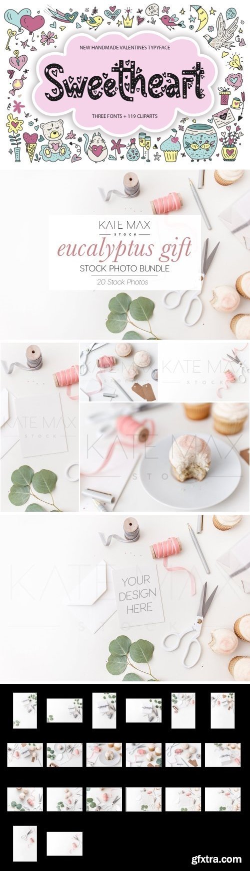 CM - Eucalyptus Gift Stock Photo Bundle 2161007