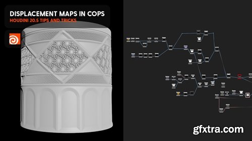 Cgside - Displacement maps in cops | Houdini 20.5