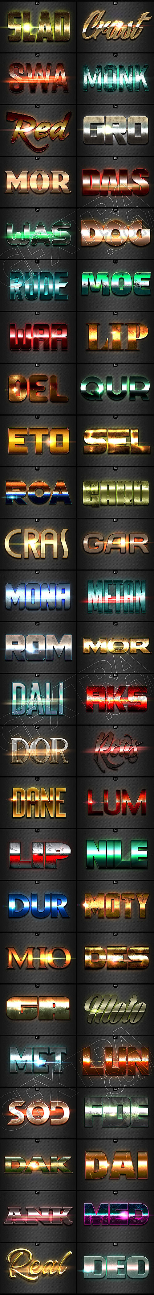 50 Text Effects - Bundle Vol 06 22497258 50 Text Effects - Bundle Vol 06 22497258