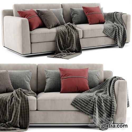 3dsky Pro - Horm Ellington 2 Seats Sofa