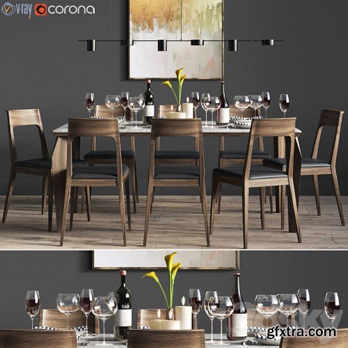 3dsky Pro - Dinning set