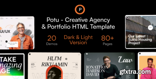 ThemeForest - Potu - Creative Agency & Portfolio HTML Template v1.1