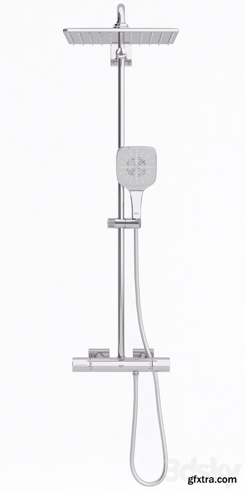 3dsky Pro - Shower system Grohe Rainshower Smartactive Cube 310