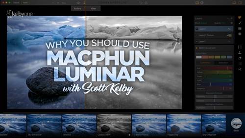 'KelbyOne - How To Use Macphun's Luminar Plugin For Lightroom and Photoshop'
