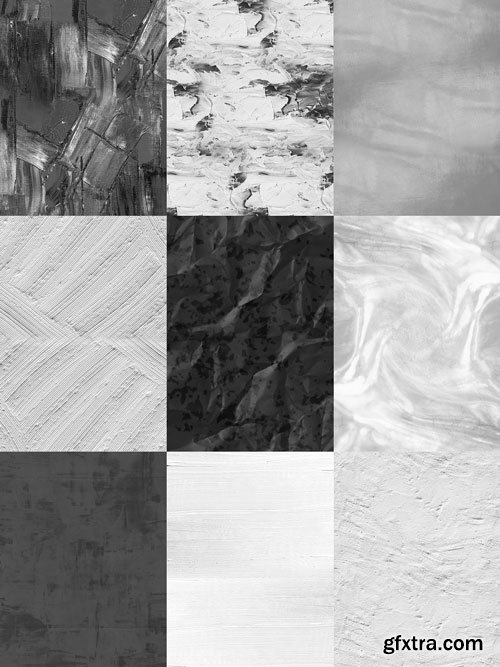Creativemarket - MONOCHROME collage pack - 21332167