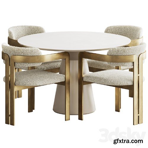 3dsky Pro - Donato by Eichholtz dining set
