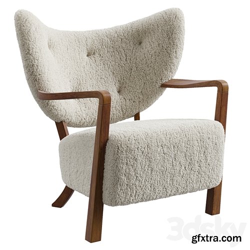 3dsky Pro - &amp;Tradition Wulff Armchair