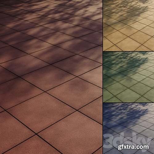 3dsky Pro - Rubber tile Type 1