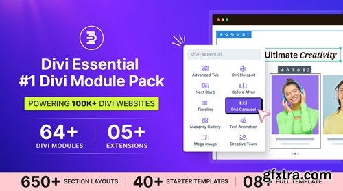 Divi Essential v4.9.13 - Divi Extension