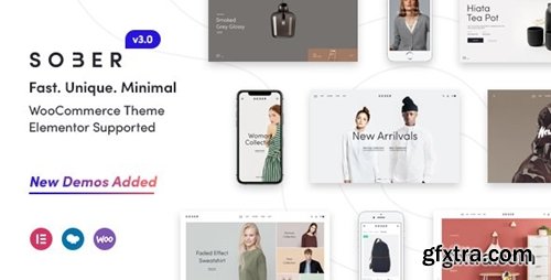 Themeforest - Sober v3.5.3 - WooCommerce WordPress Theme 18332889