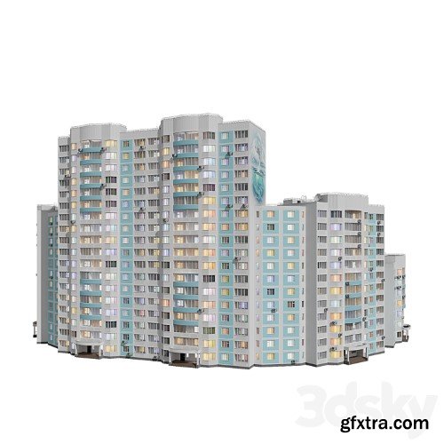3dsky Pro - Kope M sail 7-12-18 floors 6 sections corner with mural