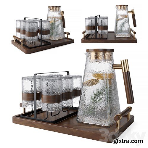 3dsky Pro - Glass Decanter Set 3