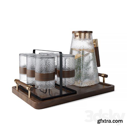 3dsky Pro - Glass Decanter Set 3