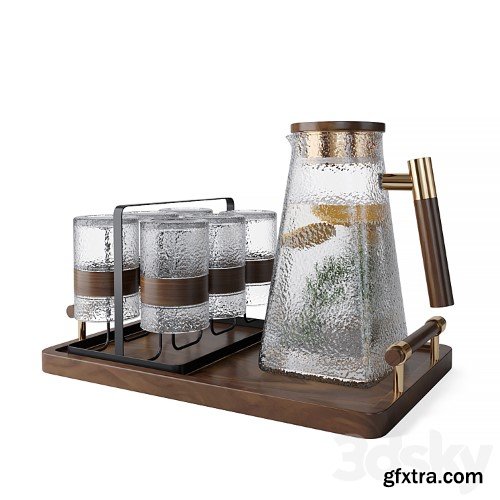 3dsky Pro - Glass Decanter Set 3