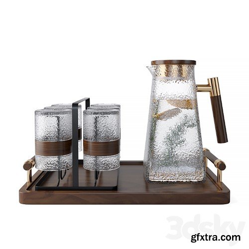 3dsky Pro - Glass Decanter Set 3