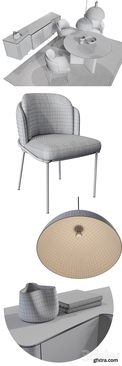 3dsky Pro - Minotti Set / Fil Noir