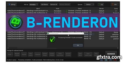 Blendermarket - B-Renderon v4.0 2025 (Windows + Linux)