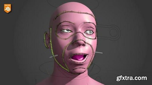 CGDive - Rigify Modular Face Rigging