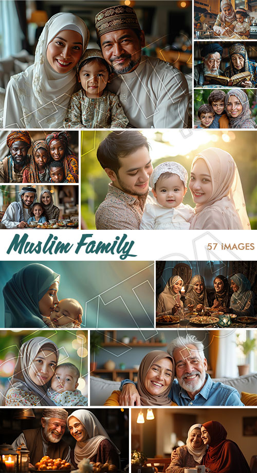 Muslim Family 57xJPG