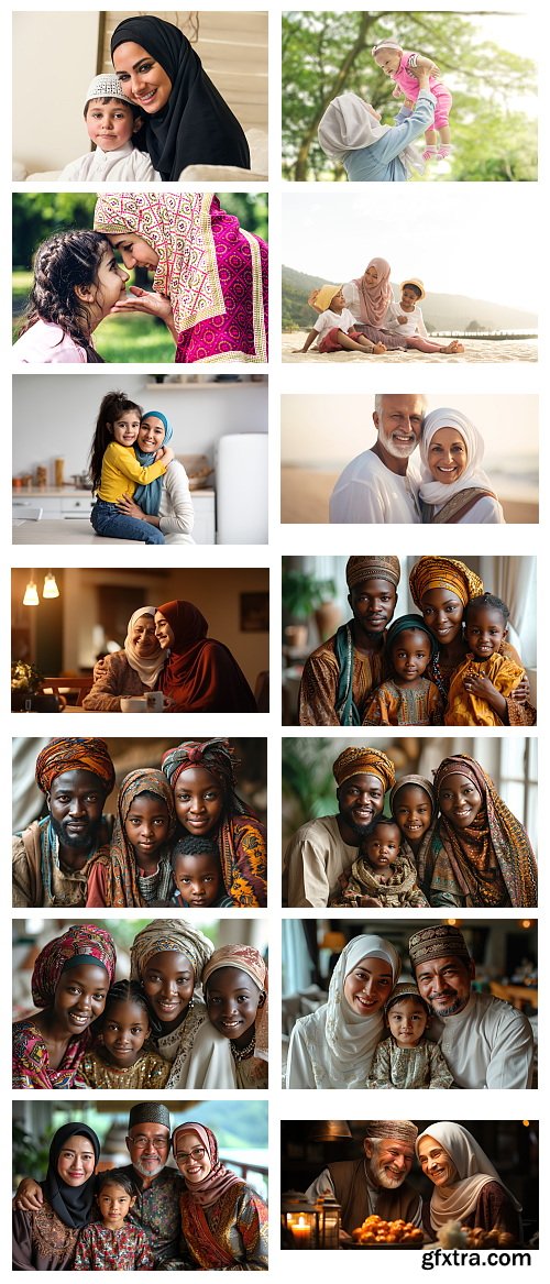 Muslim Family 57xJPG