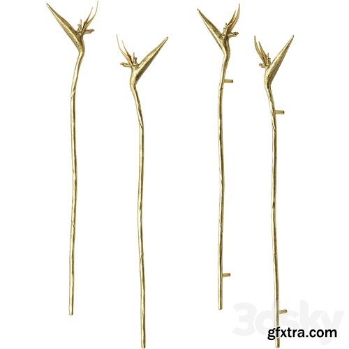 3dsky Pro - Door handles Strelitzia EA1061